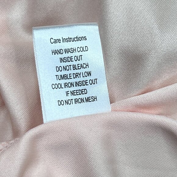 Emerald Sundae Girls' Party Dress Halter Open-Back Sparkly Pink Peach Size M - Picture 6 of 7